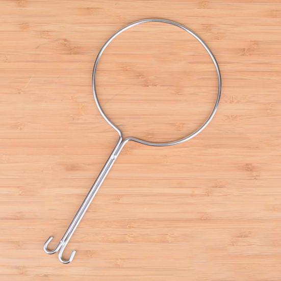 Tea Filter Bag Ultra Fine Mesh Steel Ring Long Handle Reusable Cheesecloth Tea Nut