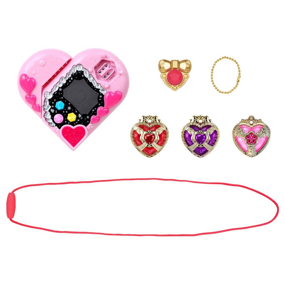 PreCure Transformation Touch Phone PreHeart DX Cure Macherie Cure Amour HUGtto! & Ver.