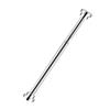 Stainless Steel Non Perforated Telescopic Straight Rod for Bathroom Closet Wardrobe Curtain Door
