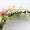 Flower Wreath Bridal Headband Music Festival Flower Headband Photo Headpieces