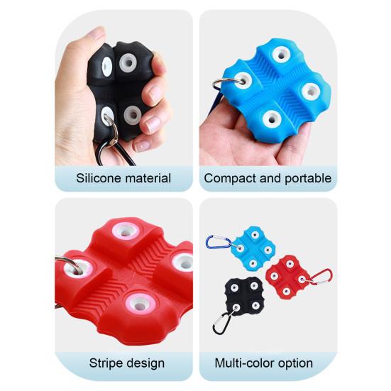 Arrow Puller Silicone Small Archery Target Remover Gripper with Hanging Buckle Ergonomic Hand Saver for Practice