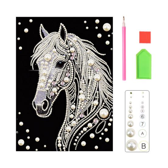 Набор для 3D-рисования жемчугом DIY Искусство и поделки из искусственного жемчуга для взрослых Мозаичная настенная живопись Картина с жемчугом и стразами в виде бабочки для декора дома и спальни