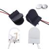 5PCS Single Slot CR2032 CR 2032 Button Coin Cell Battery Holder Case Cover With ON-OFF Switch Leads Wire 3V Battery Box