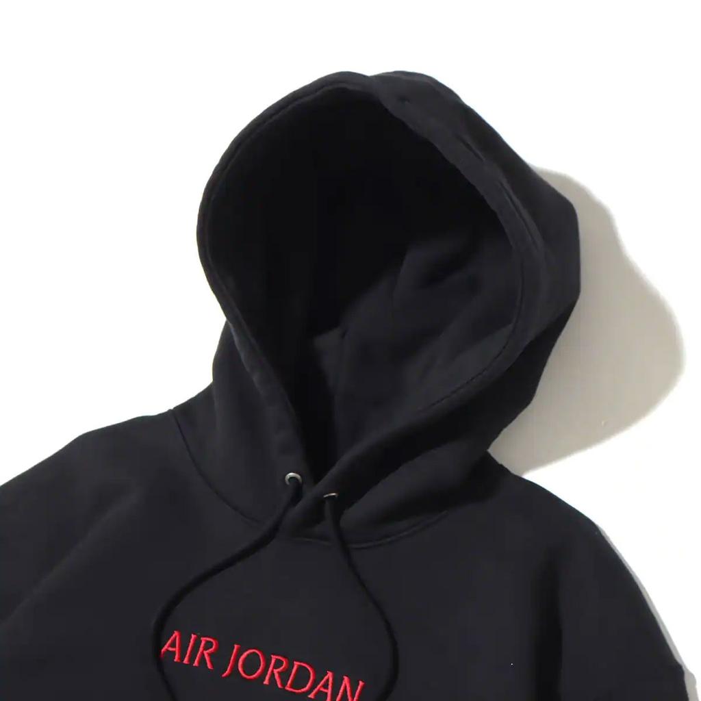 Nike Men's Jordan Alphabet Pattern Solid Color Drawstring Black DO6095-010