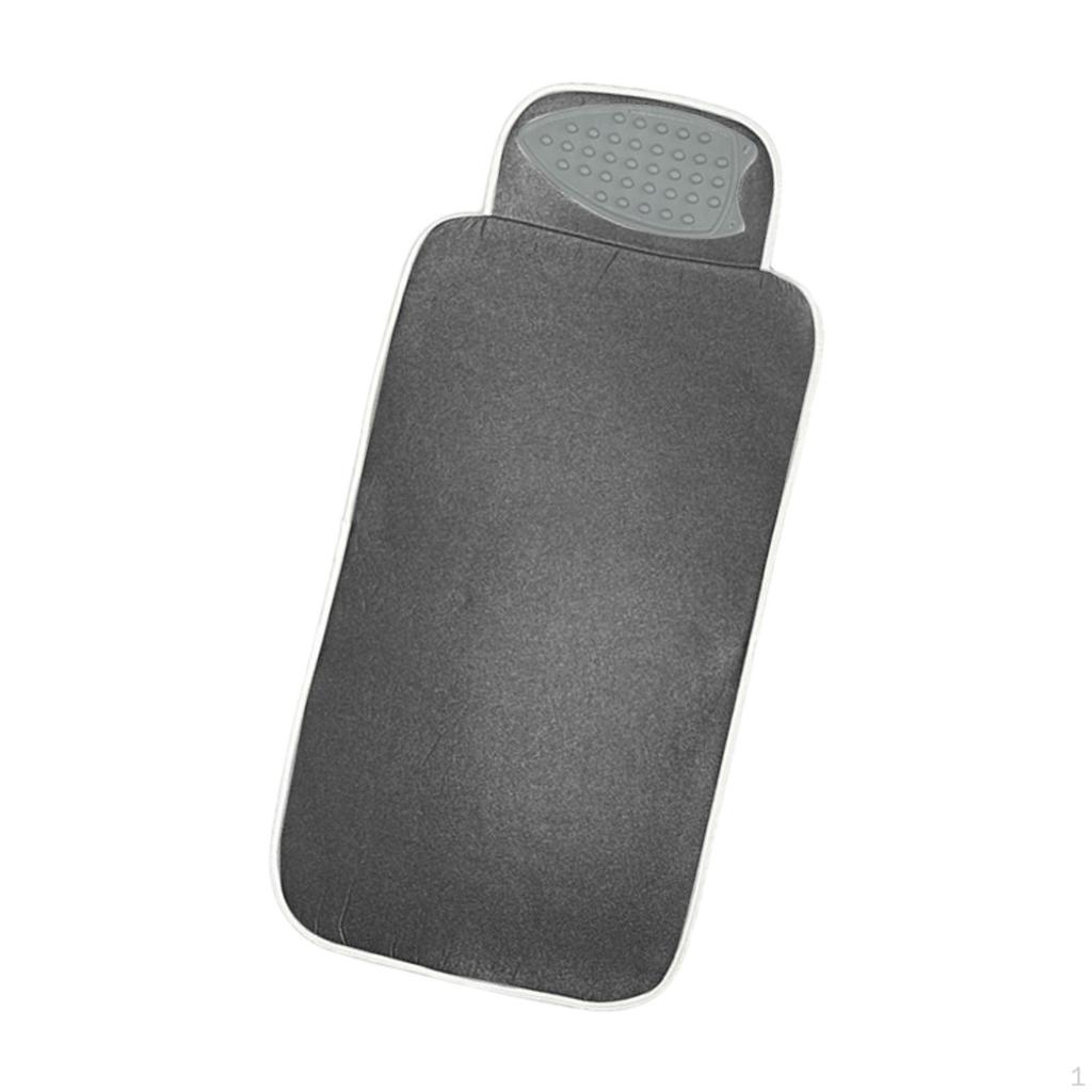 Flat Iron Mat Heat Resistant Multipurpose Anti Scalding Reusable Ironing Pad Large for Curling Irons