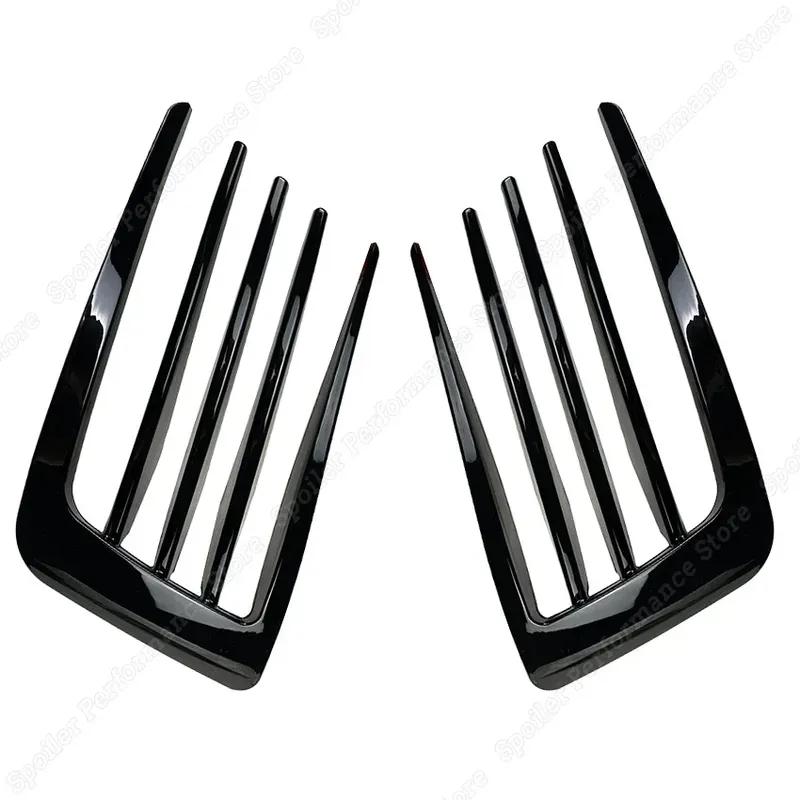 For Golf 7 MK7 VII GTI GTD Front Bumper Canard Flare Mods Fin Splitter Wind Knife 2012-2017 Clubsport Custom Body Kit Black New
