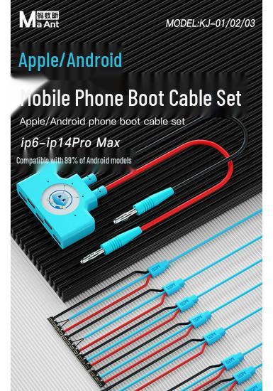 Шнур питания Ant Xin для Apple iPhone 6-15 Pro Max и ремонта Android