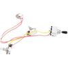 Bnineteenteam Guitar Wiring Harness Set,Wiring Harness 3 Way Toggle Compatible with Electric Guitar