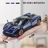 Pagani Huayra Dinastia Supercar Simulation Diecast & Toy Vehicles Sounds & Light Pull Back Car 1:Модель коллекции 32 сплава