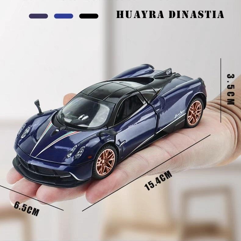 Pagani Huayra Dinastia Supercar Simulation Diecast & Toy Vehicles Sounds & Light Pull Back Car 1:Модель коллекции 32 сплава