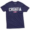 Футболка Хорватия Hrvatska Мужская Женская футболка Футболка Флаг Хорватии Национальная футболка