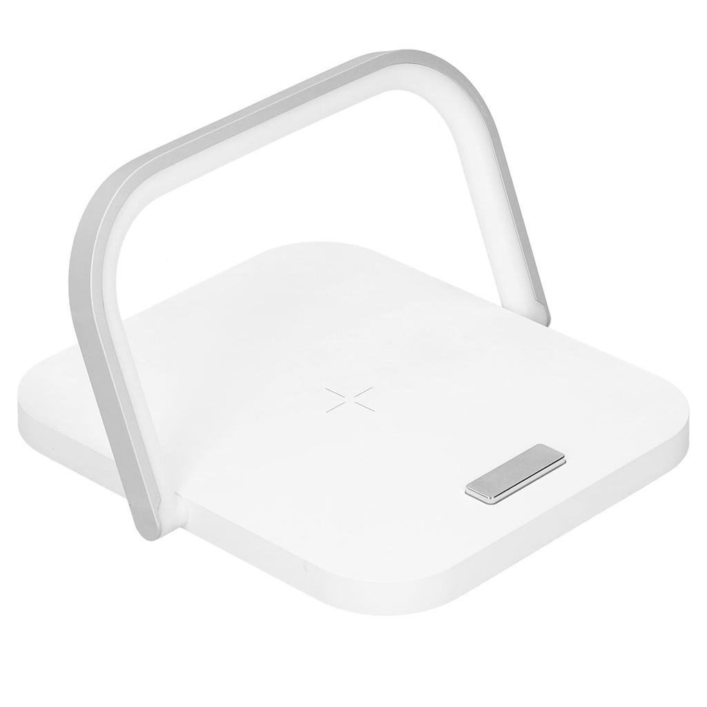 5 В настольный ночник многофункциональный беспроводной быстрозарядное устройство подставка для телефона держатель белый