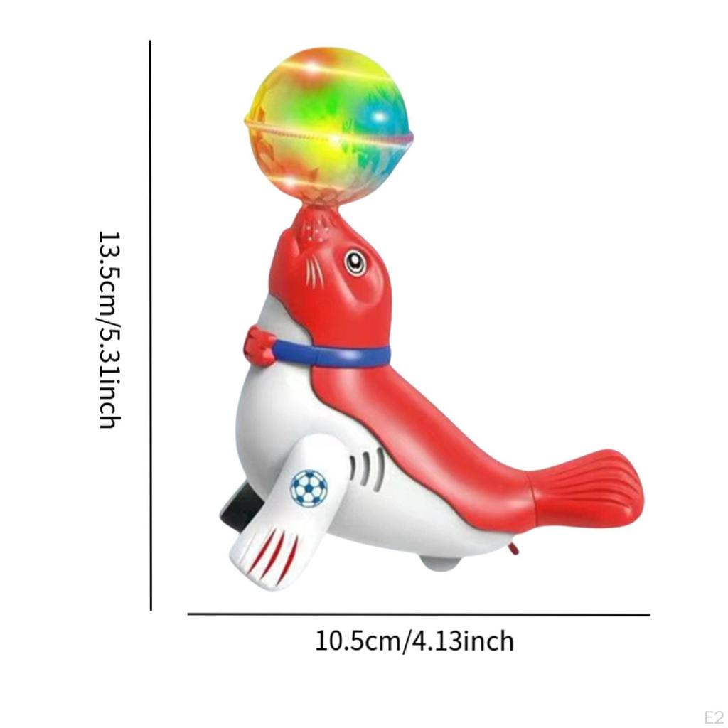 Игрушка для ползания Подарок на день рождения Электрический морской лев в форме развития Музыкальный