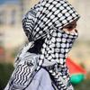 54X54 Дюйма Арабский Шарф Аутентичная Хирбави Кефия Мягкая Палестинская Шаль Арабская Кефия Бандана На Голову Шею Мужчины Женщины