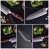 Grandsharp 7-дюймовый нож шеф-повара Santoku Дамасская сталь 67 слоев VG10 Кухонный нож из японской стали
