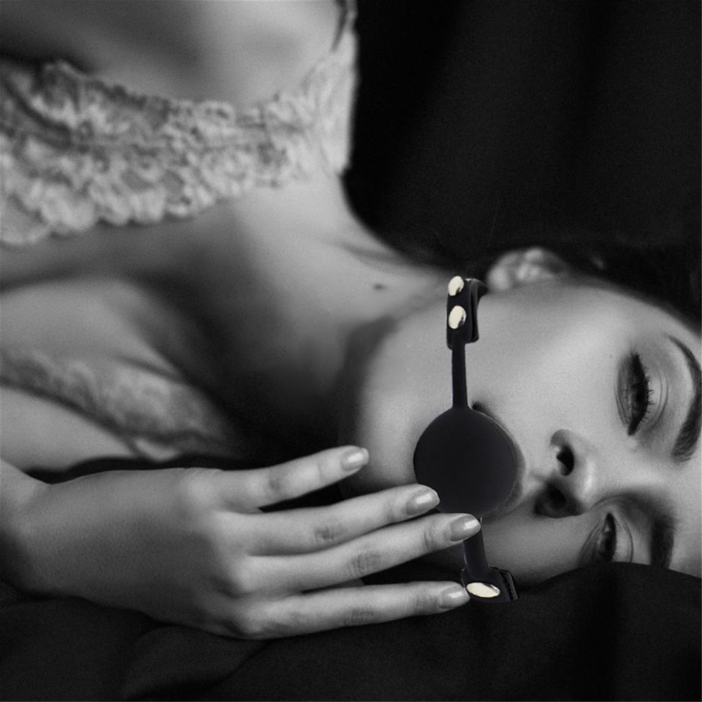 Рабские ремни, силиконовый шарик, кляп, SM, фетиш, ограничители рта, игрушка SM