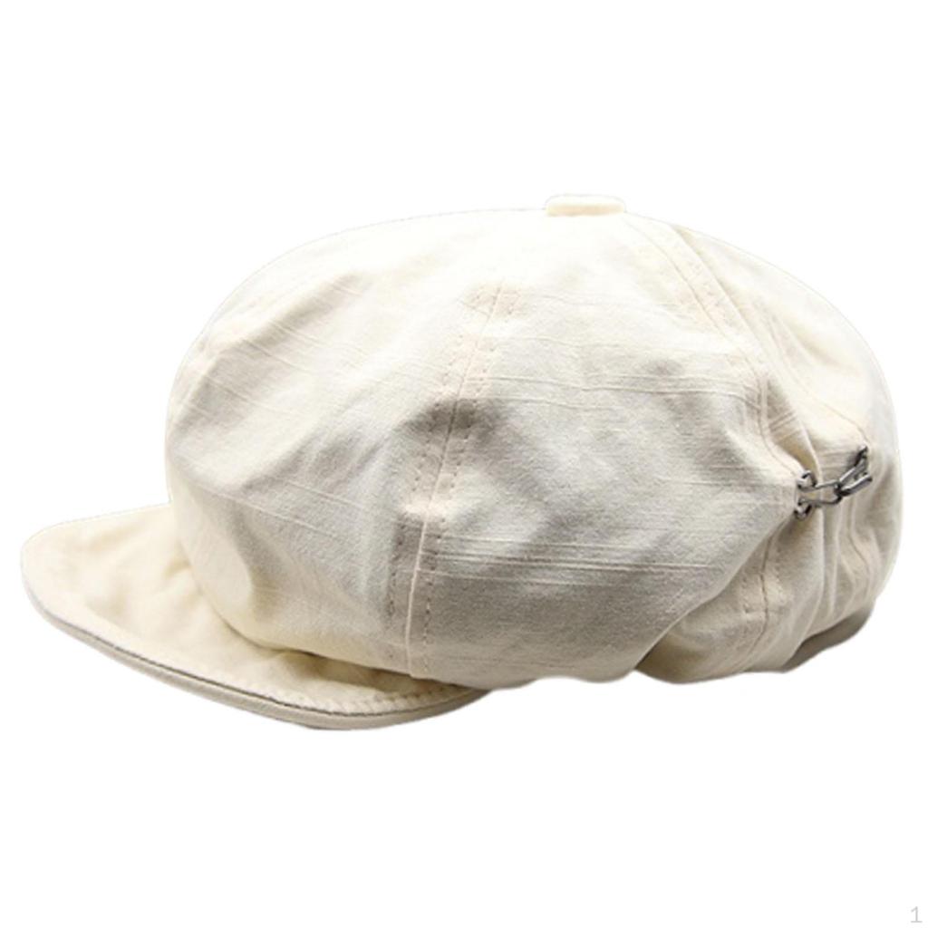 Retro Design Hat for Women Accessories Slouchy Breathable with 6.5cm Brim