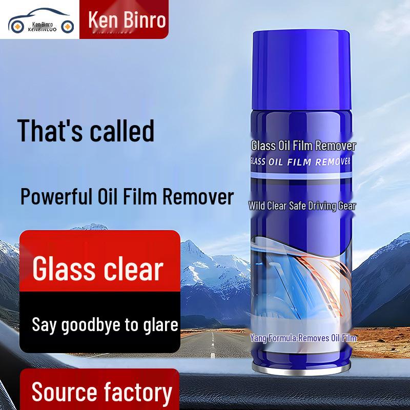 Upgraded Car Windshield Oil Film Remover - Powerful, Large-Capacity Decontaminant