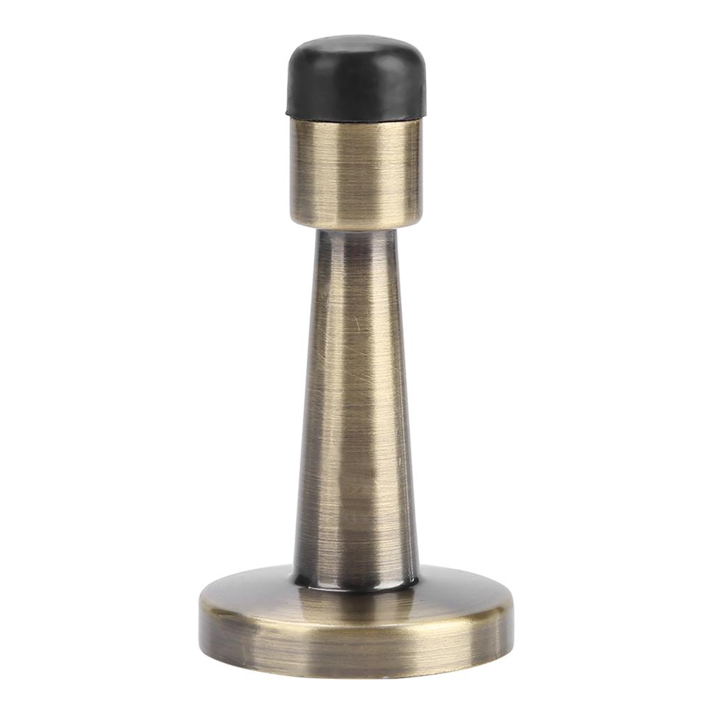 Zinc Alloy Rubber Anti Collision Door Stopper Holder Home Hotel Office Accessory