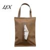 Portable Tissue Storage for Bedroom Hanging Canvas Box, Durable Wall Mounted Paper Towel Foldable Fabric Napkin Holder Dispenser, Easy Refill