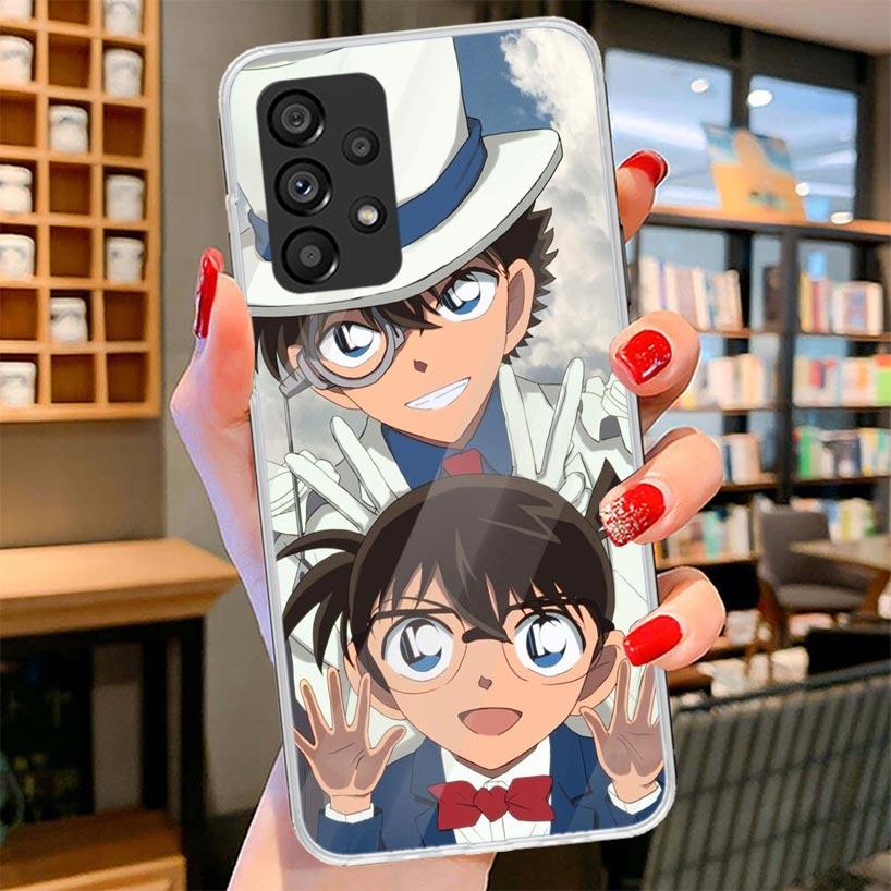 Чехол для телефона Аниме Conan для Samsung Galaxy A17 A37 A57 A16 A26 A36 A56 A15 A25 A35 A55 A14 A24 A34 A54 A13 A23 A33 A53 Galaxy A16