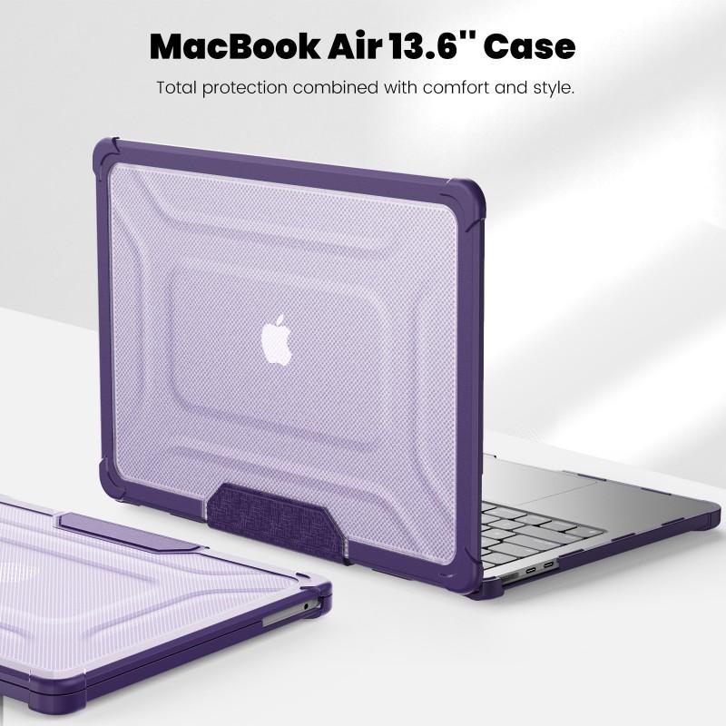 MacBook Air 13.6 Inch M2 A2681 M3 A3113 Case With Hidden Stand