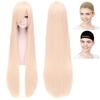 CaseEden Cosplay Wig, Premium, Smooth, Long, 100cm, Milky Gold, Blonde, WIG6122