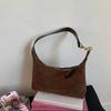Niche Design High-end Dumpling Bag New Retro Matte Shoulder Bag Simple Commuter Armpit Bag