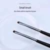 Miss Guo's Style: Pony Hair Eye Detail & Eyeliner Brush Set - Thin, Short, Ideal for Lower Lash Line & Aegyo Sal