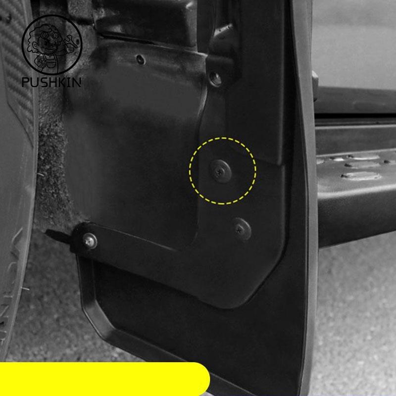 ABS For GWM Great Wall Tank 300 2023 2024 2025 Car Mud Flaps Splash Guard Mudguard Fender External Cover Automobile Accessory