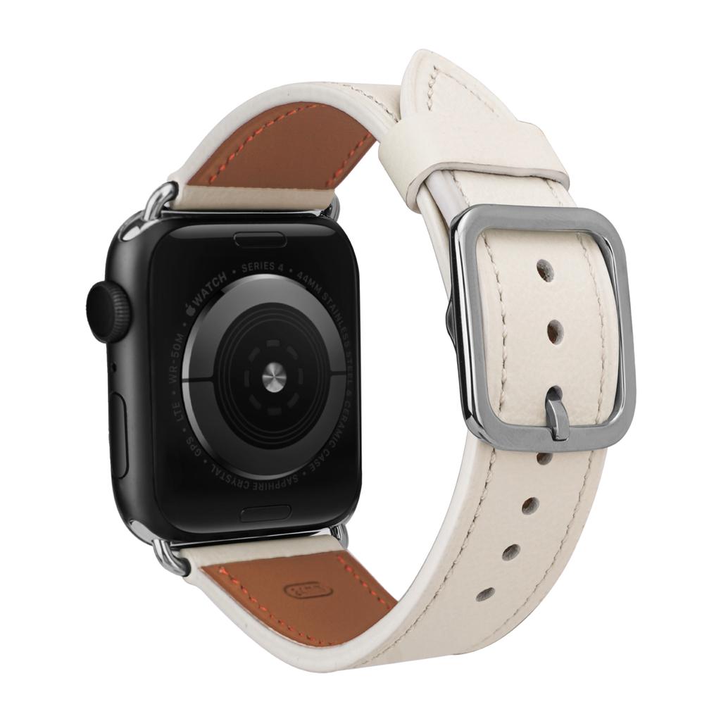 Простой кожаный ремешок для часов первого слоя 49 мм, замена для Apple Watch Ultra всех серий, премиальный аксессуар для браслета