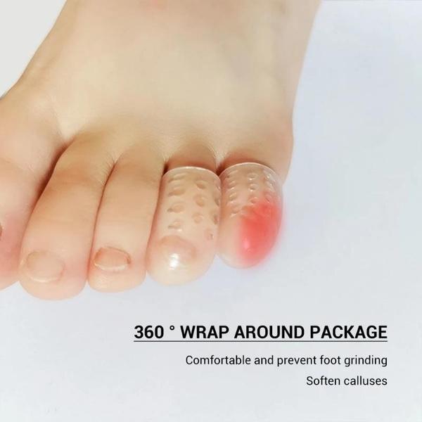 20/10/4/1 шт., защита для пальцев, мягкие силиконовые дышащие мозоли для ног, волдыри, крышка для пальцев, инструмент для ухода за ногами, антифрикционные разделители для пальцев ног