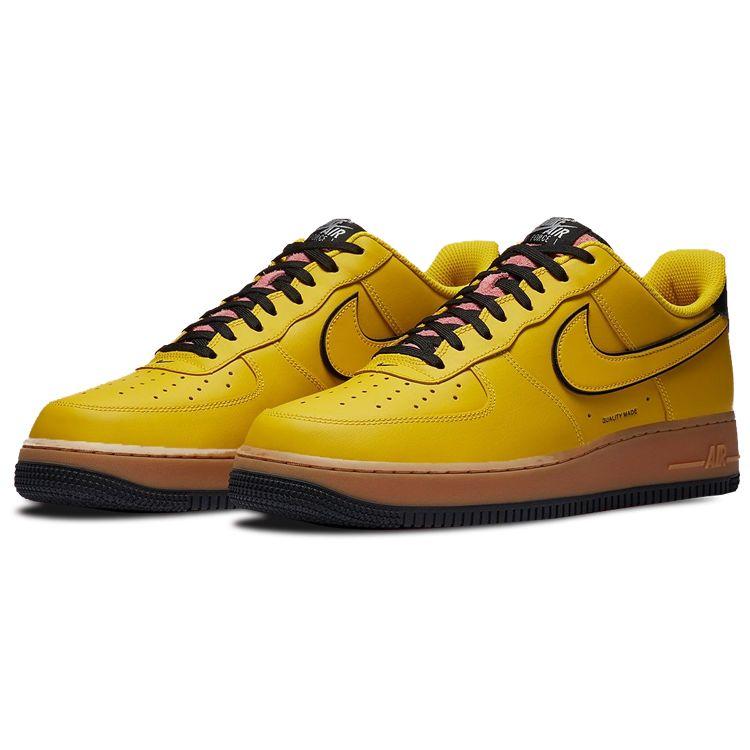 Nike Air Force 1 07 LV8 3 Качественные мужские кроссовки Желтый Speed-Yellow CZ7939-700