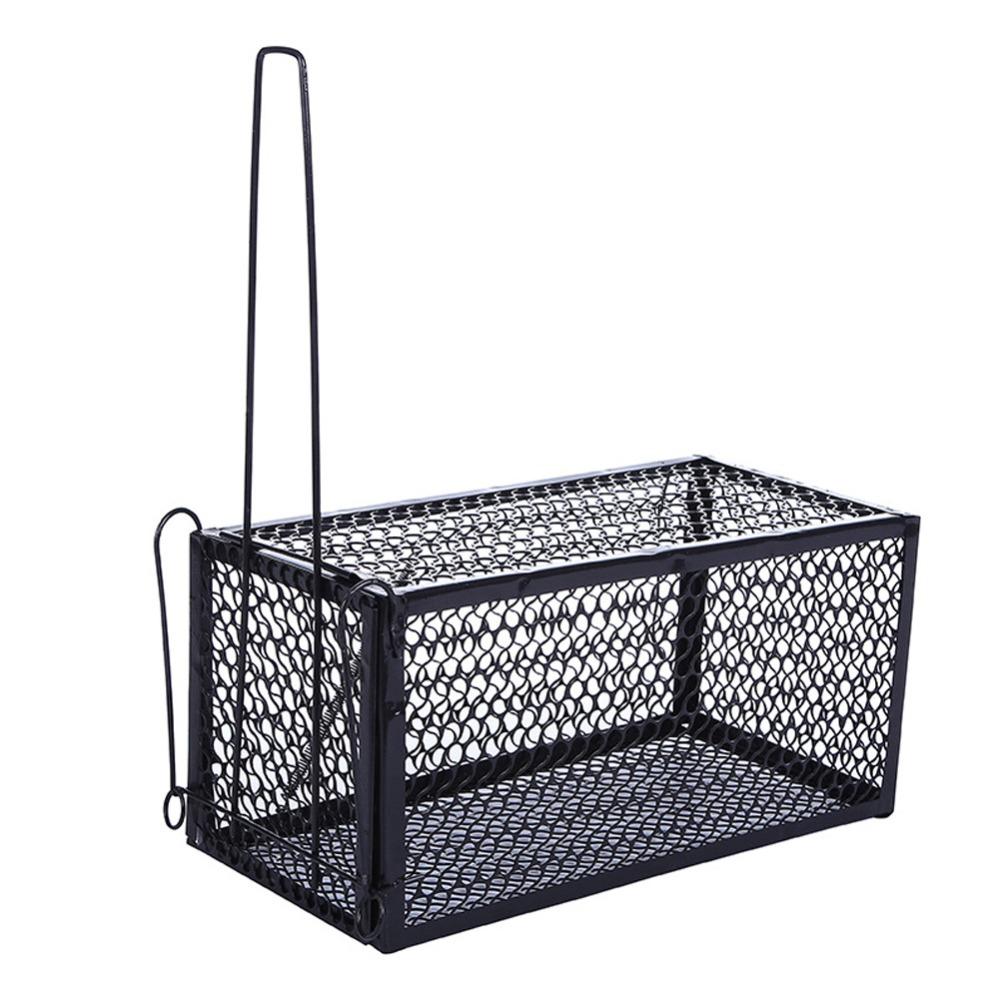 Контроль животных Pout Rat Implement Мышеловка Мышеловка Клетка Ловушка для грызунов Самоблокирующаяся Мышеловка