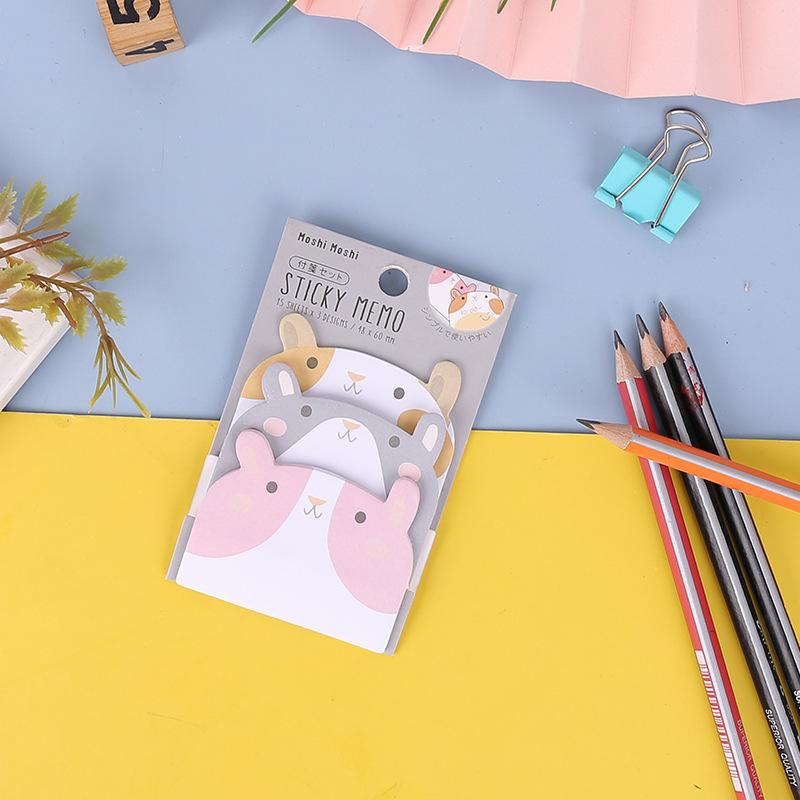 1 шт. клейкая наклейка Kawaii Animals Pig Sticky Notes блокнот для заметок офис школьные принадлежности канцелярские принадлежности наклейка