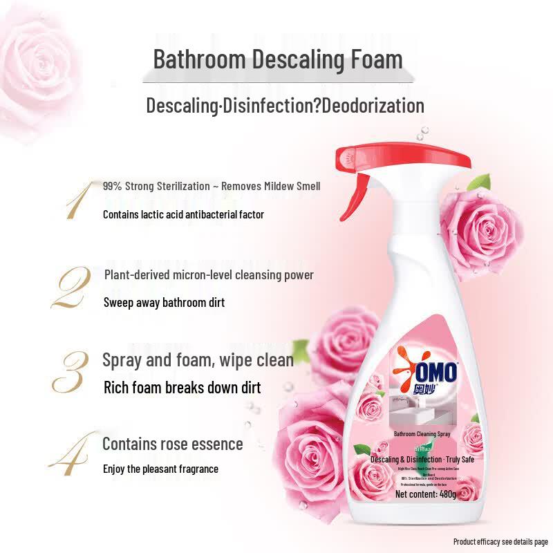 OMO Sea Salt Rose Bathroom Cleaner