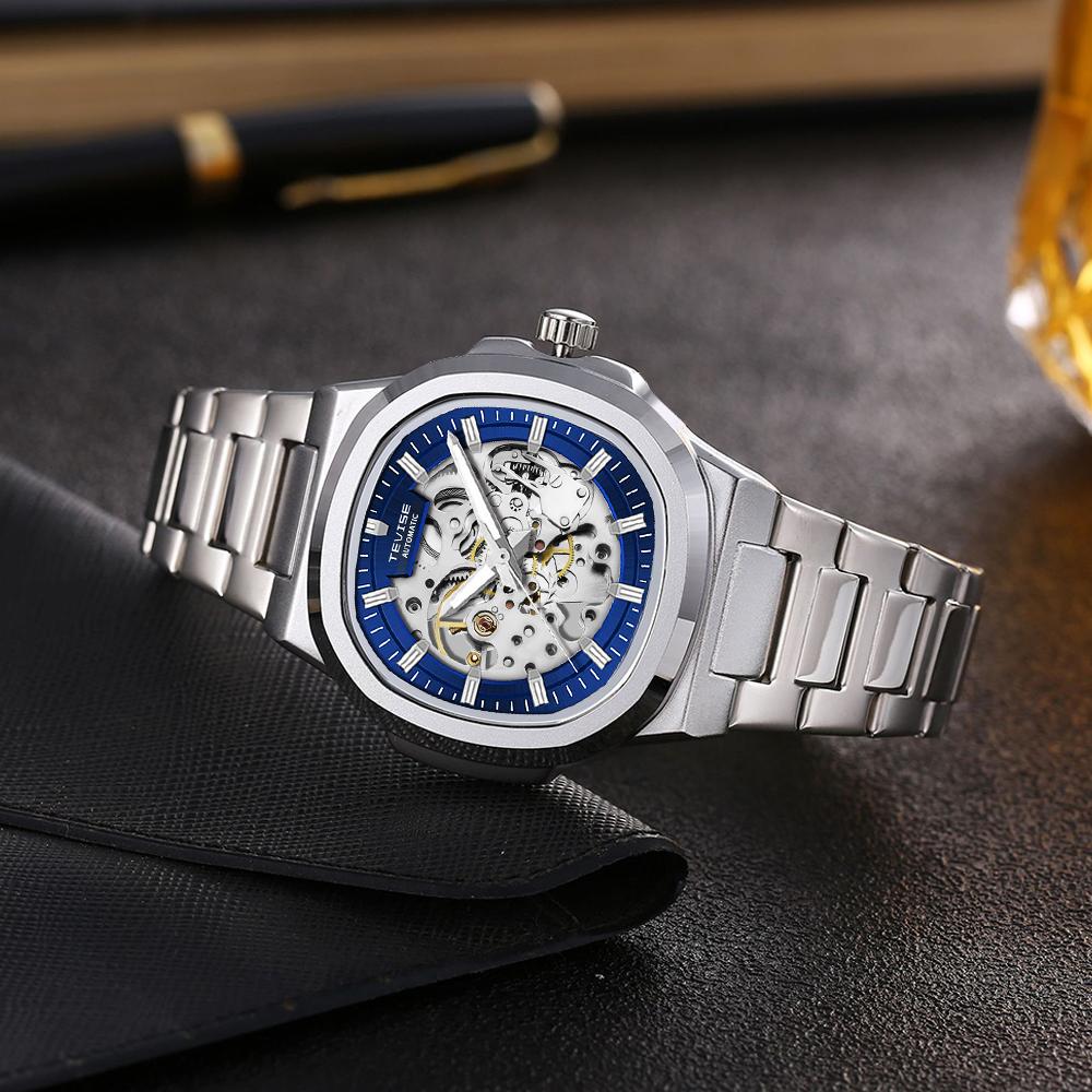 Men Luxury Mechanical Watches Waterproof Automatic Design Business Wrist Watches