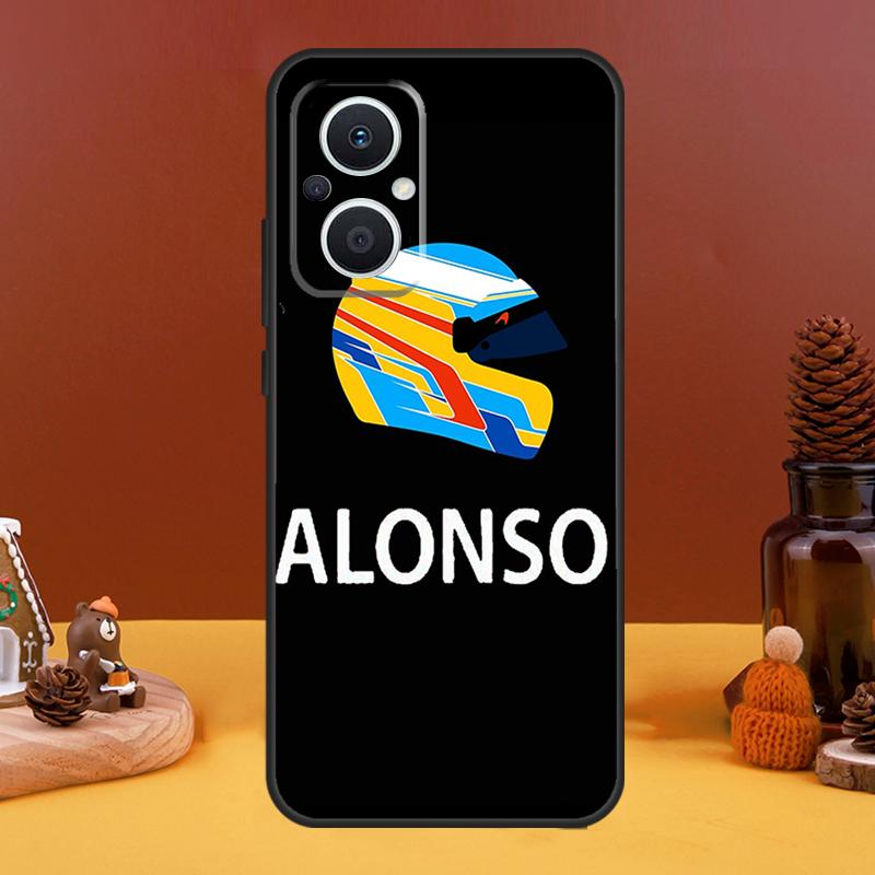 Гоночный чехол Fernando Alonso для OPPO Reno 10 Pro 11 F 4 6 7 8 5 Lite 4Z 5Z 8T OPPO Find X6 Pro X5 X2 X3 Lite