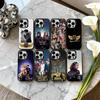Королева Потока La R-Reina Del F-Flow Чехол Для iPhone17,16,15,14,13,12,11 Plus,Pro Max Черный Конфетный Посеребренный Чехол
