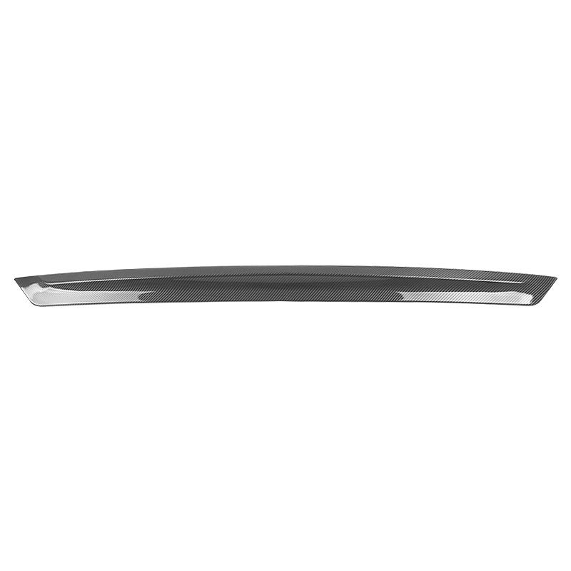 Для Toyota Highlander XU70 Kluger 2020 2024 2024 2024 Гибридный карбоновый автомобиль Задний бампер Накладка Накладки Рамка Наклейка Аксессуары