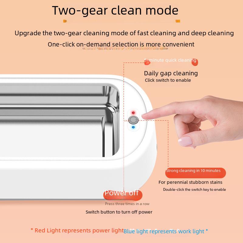 Ультразвуковой очиститель для очков, ювелирных изделий и зубных протезов