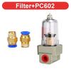 Air Pump AF2000-02 1/4 Compressor Filter Pneumatic Universal Oil Catch Tank Can Out Impurities Water Separator Compressed