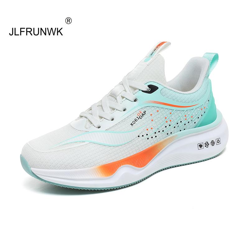 Running Shoes Men Thick-soled Lightweight Comfortable Sports Shoes Mesh Breathable Wear-resistant Casual Shoes Men