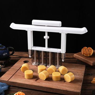Диспенсер для начинки Mooncake, пищевой пластик, сделай сам, форма для начинки лунного торта, инструмент для изготовления ручного пресса, штамп для печенья, кухонные принадлежности для выпечки