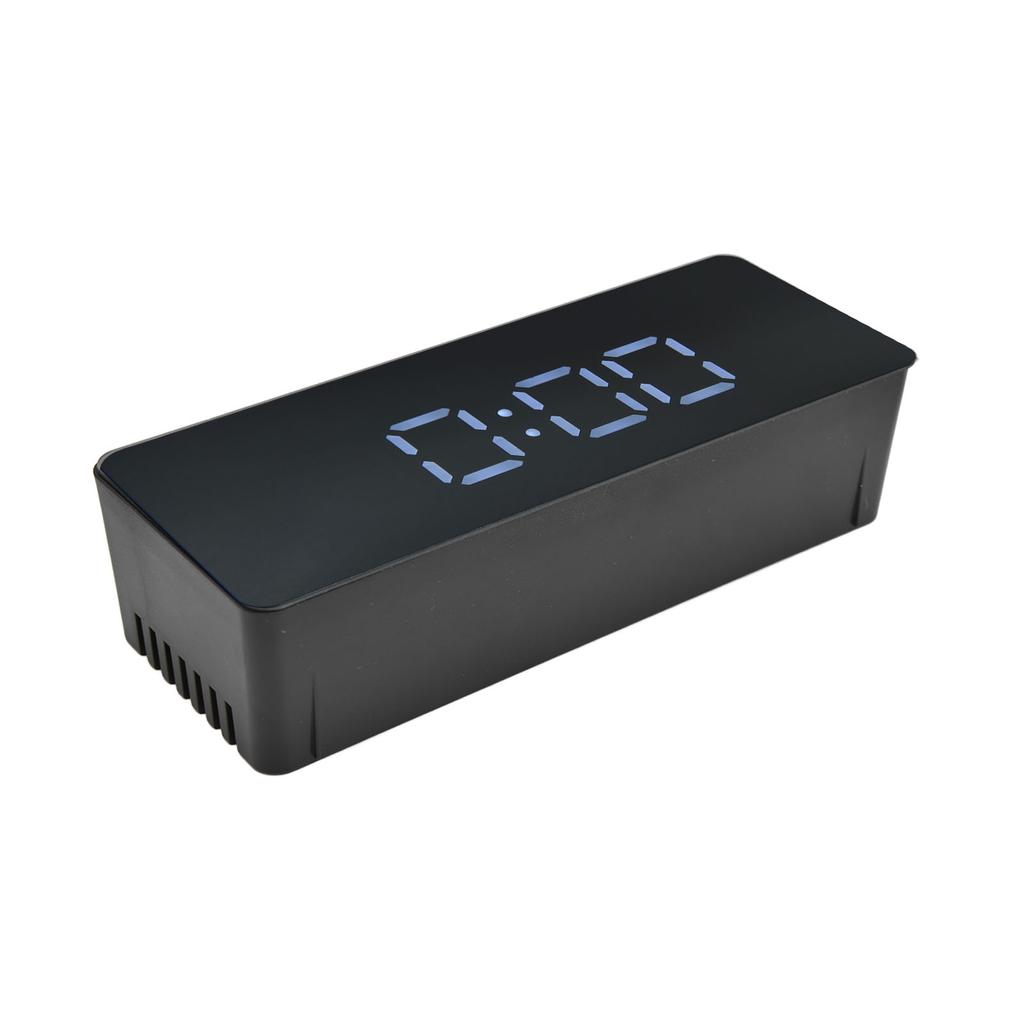 Светодиодные часы Многофункциональные с питанием от USB 3 режима подсветки Время повтора Отображение Цельсия Фаренгейта Цифровой будильник