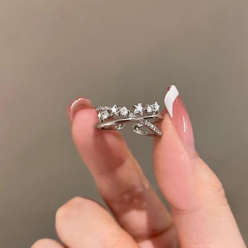 «Модное корейское кольцо на указательный палец 2025 года, милый дизайн, универсальное, для повседневного ношения»