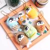 Pendant PP Cotton Sauna Women Key Holder Penguin  Pendant Plush Key Chain Korean Style Key Buckle
