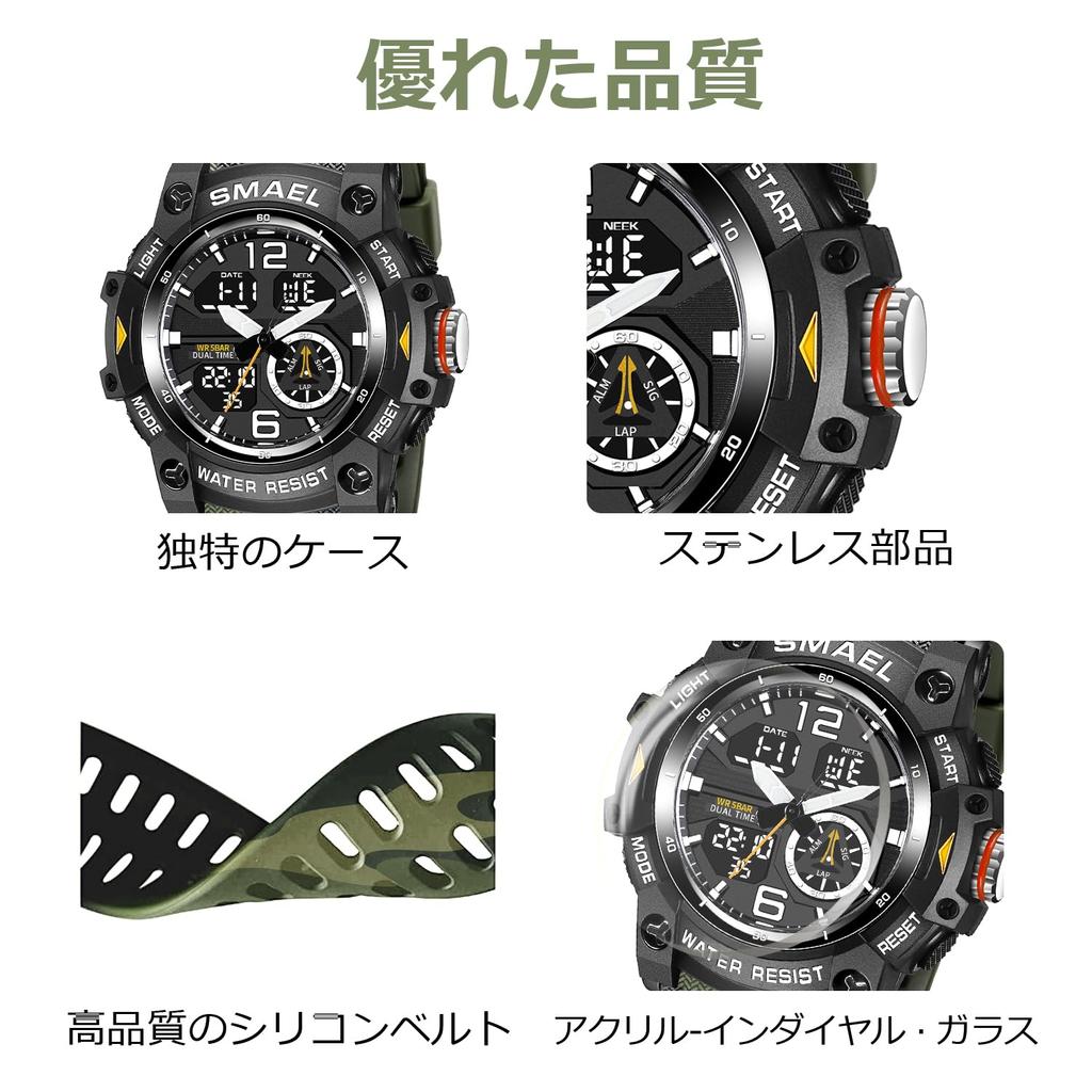 Часы BEN NEVIS цифровые наручные часы водонепроницаемые спортивные часы многофункциональные наручные часы стильные простые светодиодные спортивные часы для бега на открытом воздухе подарок