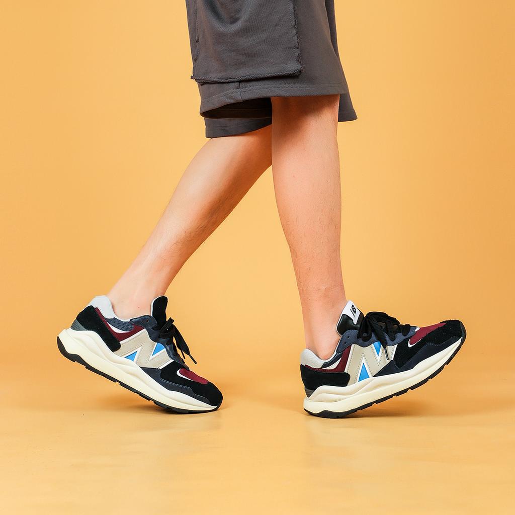 New Balance 57/40 DAHOOD Темно-синие бордовые кроссовки M5740TB