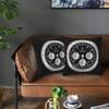 Black Luxury Watch Face 2 Pcs Square Pillowcase Pillow Cover Cushion Decor Comfort Throw Pillow For Home Car